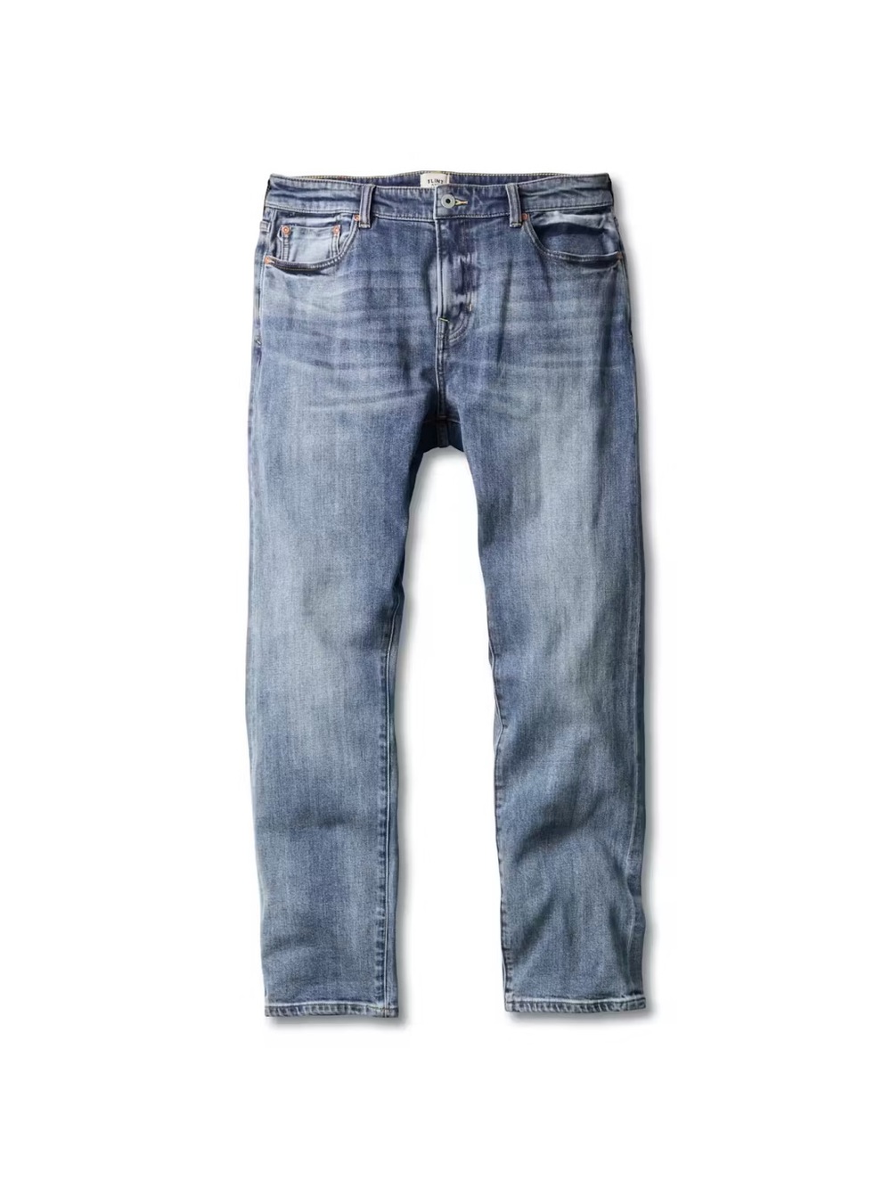 NWT Huckberry Flint and Tinder Men’s Stretch Selvedge Denim - Light Wash